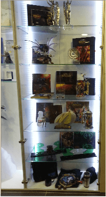 Vetrina gadget e collectors
