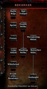 Abilità Berseker Barbaro