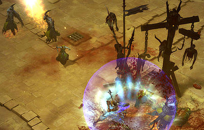 Macabre visioni nella città.