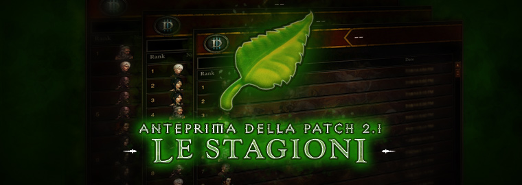 Anteprima della patch 2.1 - Le Stagioni