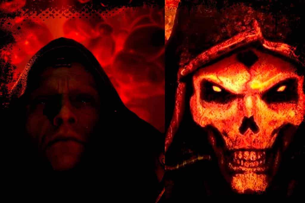 Diablo 4 e Diablo II il Viandante Oscuro confronto