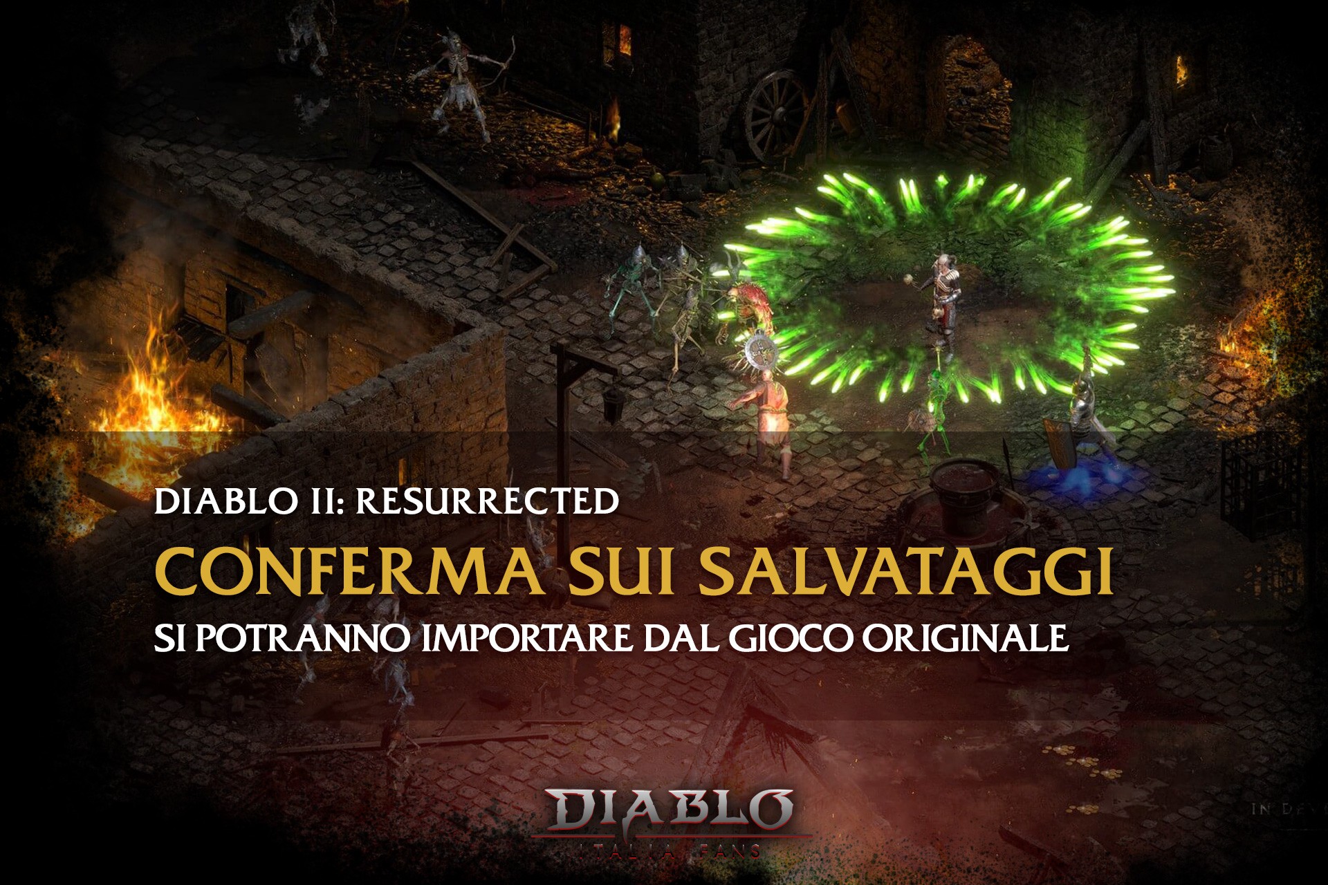 Diablo 2: Resurrected salvataggi e risoluzione