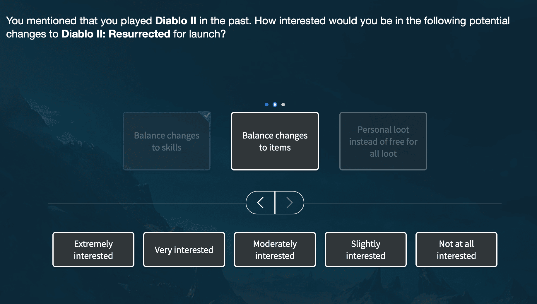 Diablo 2: Resurrected - sondaggio