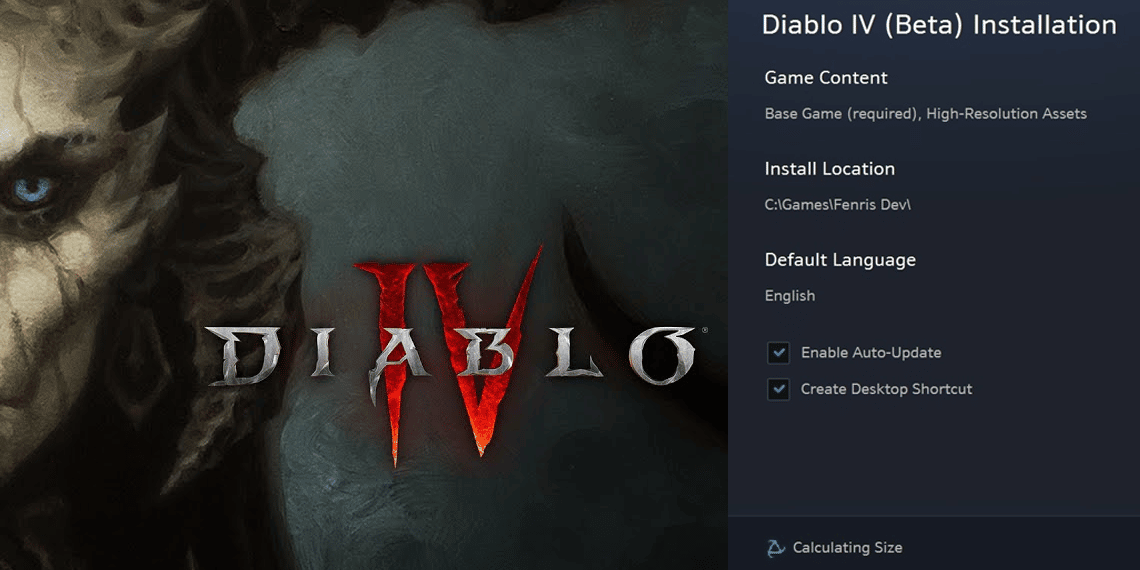 Diablo IV Beta Has Been Added To The Battle.net Launcher