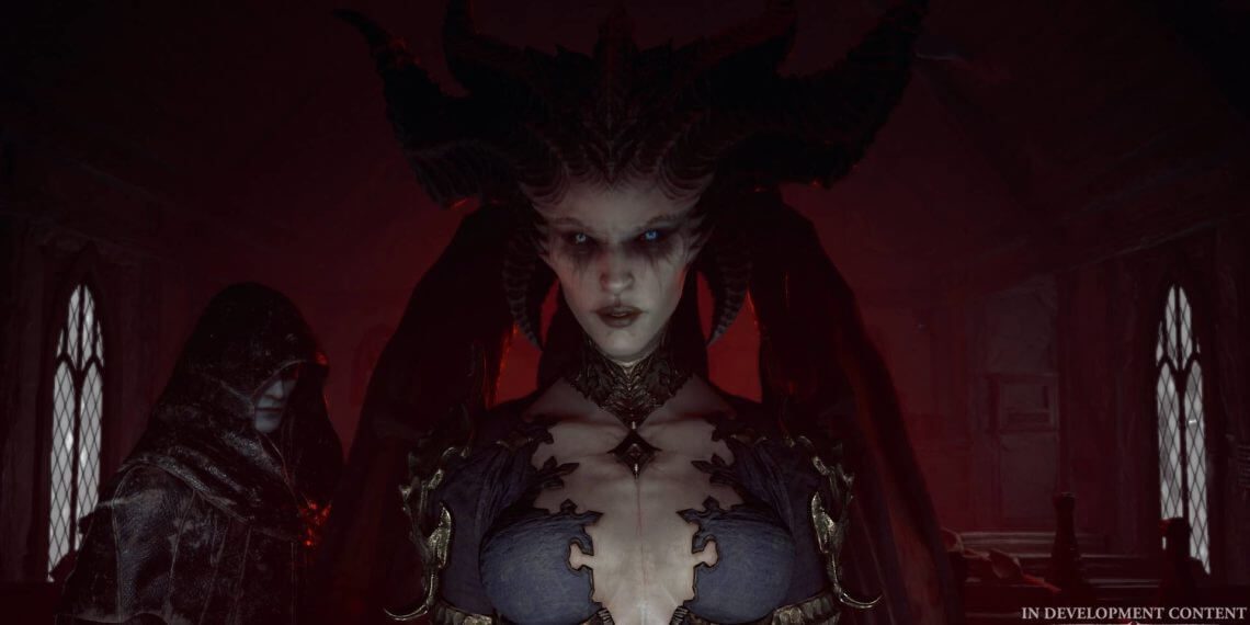 Lilith Diablo IV - frammento filmato in game