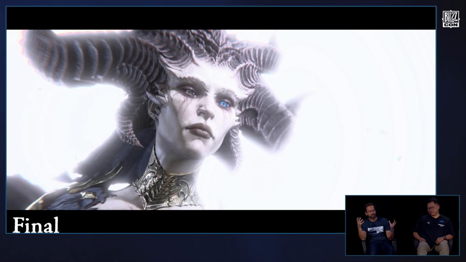 Lilith nel render finale